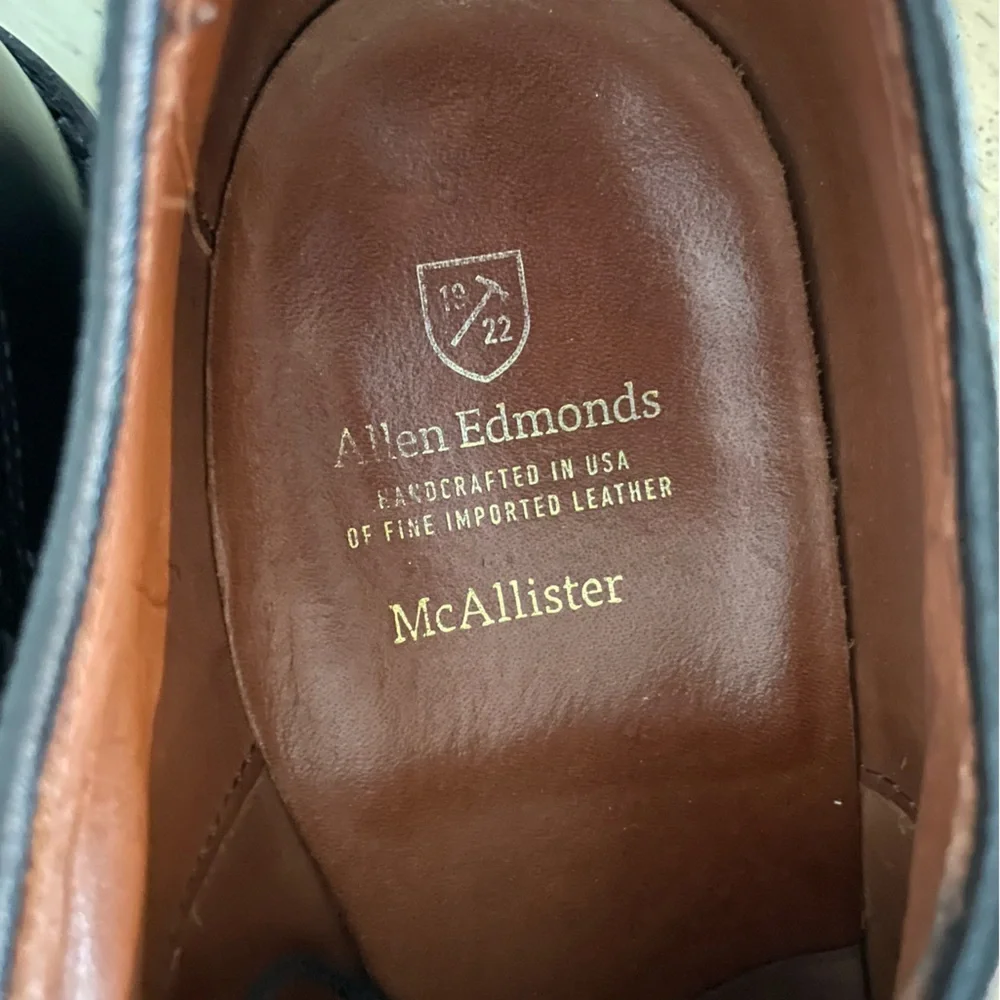 Allen Edmonds McAllister Wingtip Oxford Dress Shoe with Dainite Sole 14‎ C $450